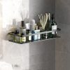 Shelving Bathroom Shelves (No-Drill) - Living Simply House