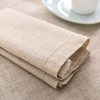 Napkins Beige Linen Napkins (12pc) - Living Simply House