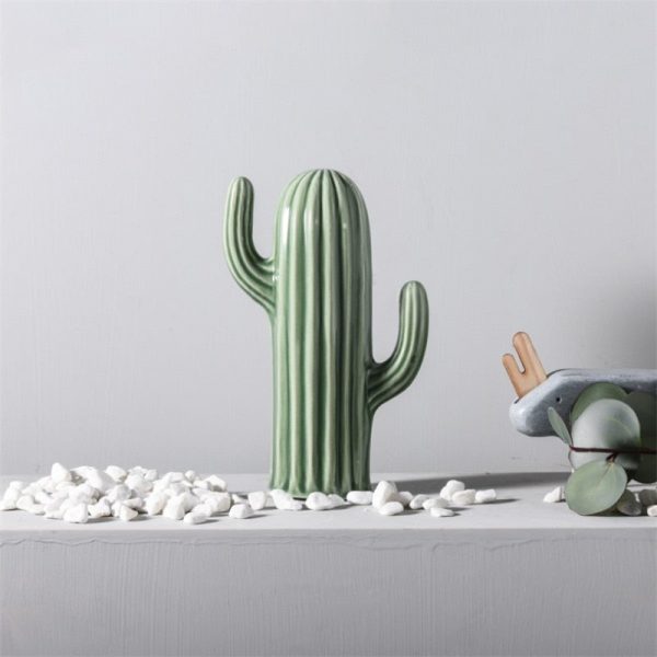 Accessories Ceramic Cactus - Living Simply House