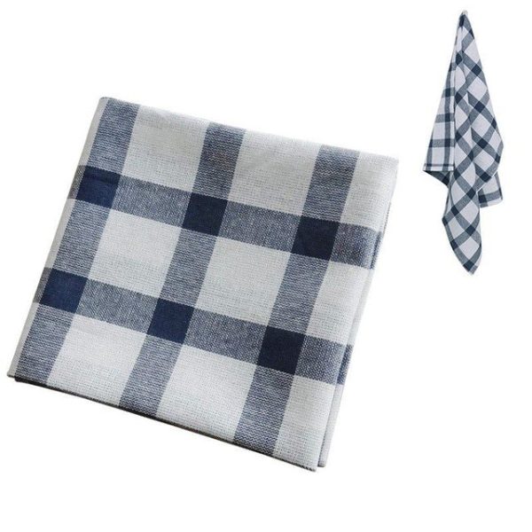 Napkins Checked and Striped Napkins (5pk) - Living Simply House