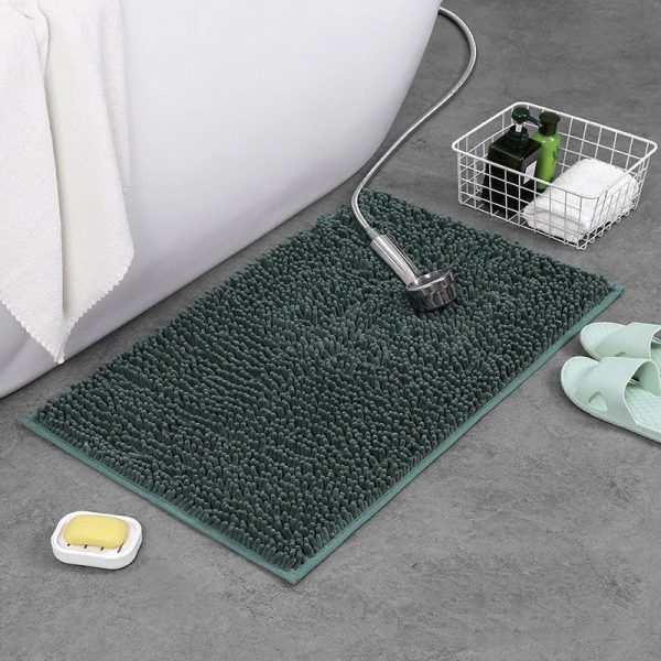 Towels Chenille Bathroom Mats - Living Simply House