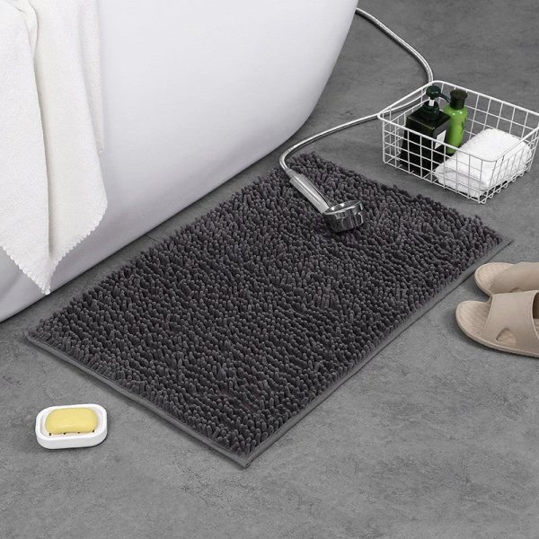 Towels Chenille Bathroom Mats - Living Simply House