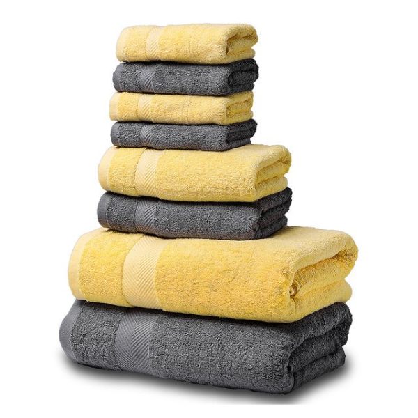 Towels Cotton Towel Set (8pk) - Living Simply House