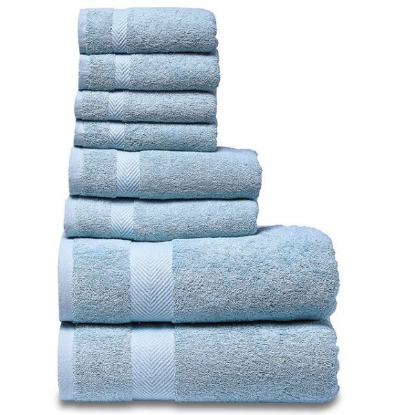 Towels Cotton Towel Set (8pk) - Living Simply House