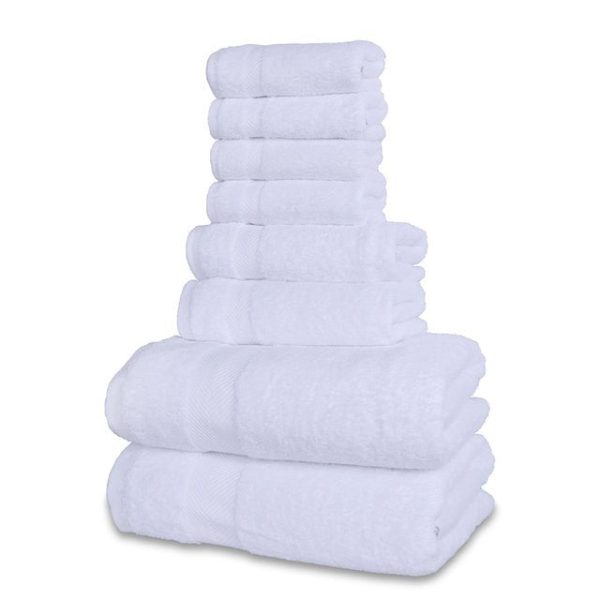 Towels Cotton Towel Set (8pk) - Living Simply House