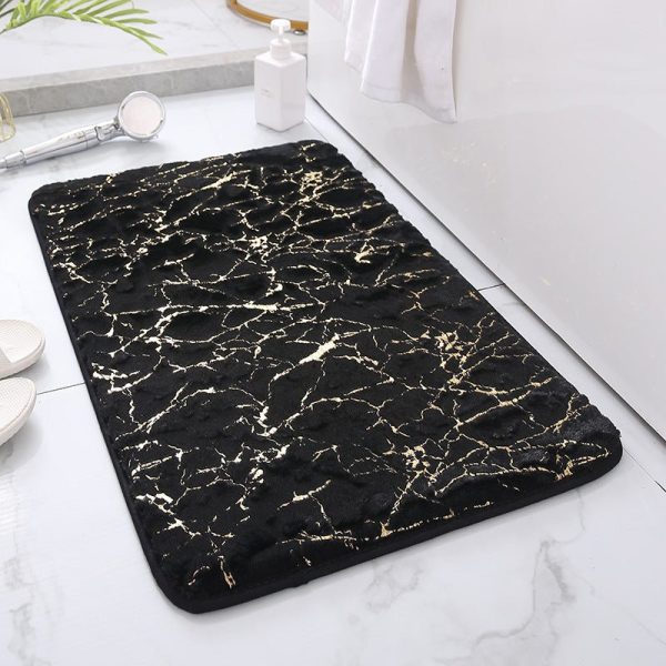 Bath and Shower Mats Crackle Bathroom Mat - Living Simply House