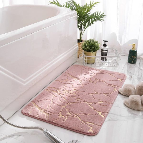 Bath and Shower Mats Crackle Bathroom Mat - Living Simply House