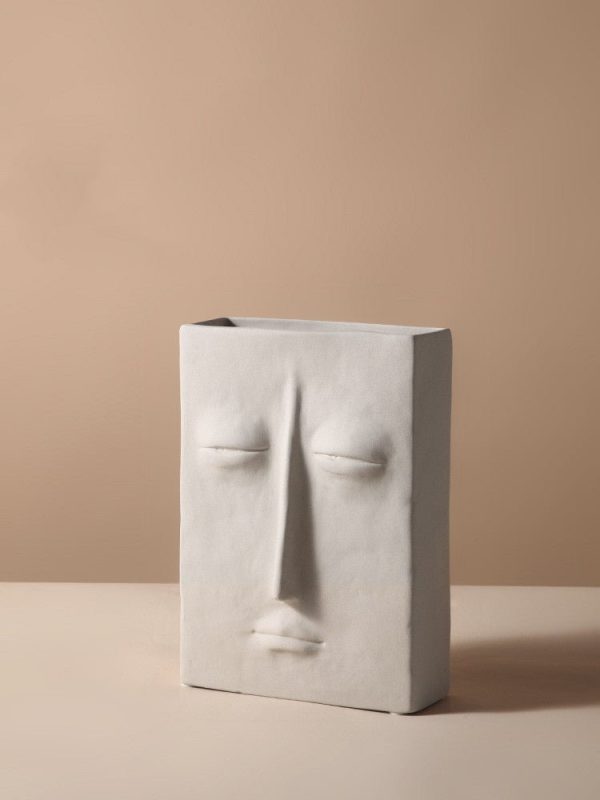 Planters Creative Ceramic Face Vase - Living Simply House