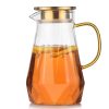 Drinksware Diamond Pattern Heatproof Glass Jug/Cups - Living Simply House