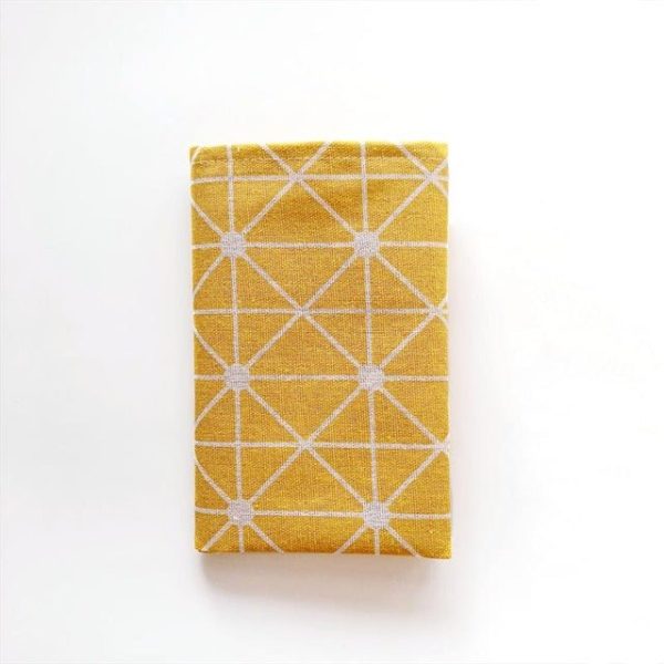 Napkins Geometric Cotton Napkins - Living Simply House