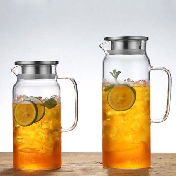 Drinksware Large Heatproof Glass Jugs - Living Simply House