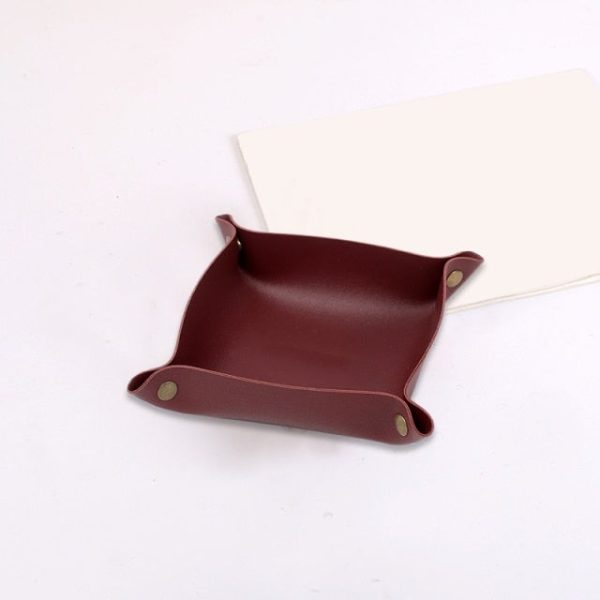 Accessories Leather Valet Tray - Living Simply House