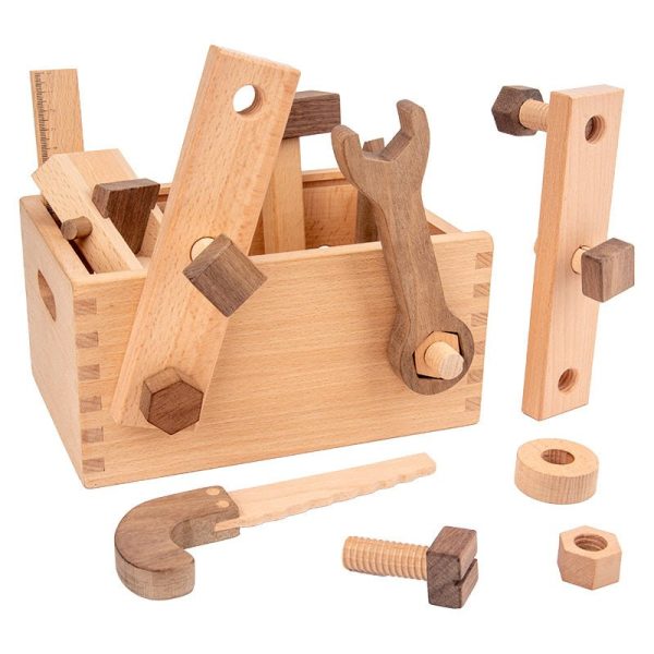 Children's Little Mechanic Wooden Toy Set - Living Simply House