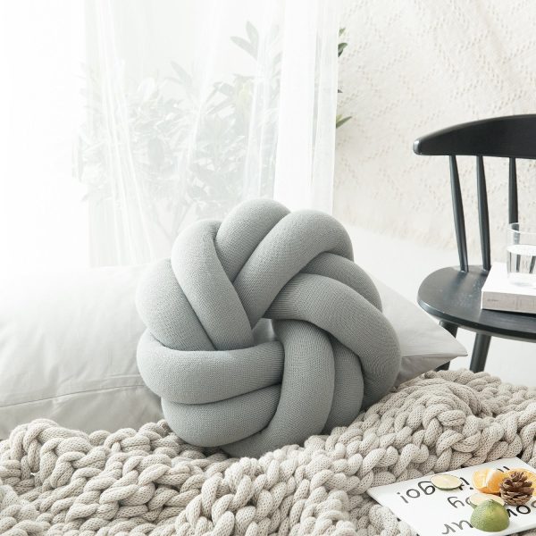 Cushions Loose Knot Cushions - Living Simply House