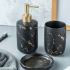 Bathroom Accessories Luxury Marble Bathroom Set - Living Simply House