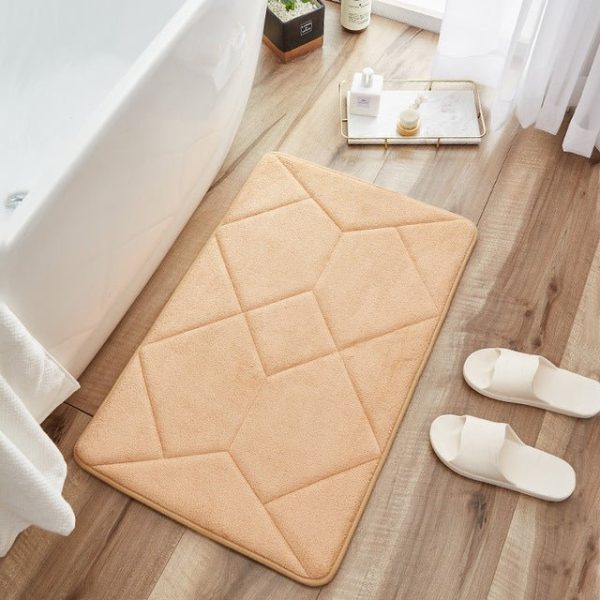 Bath and Shower Mats Memory Foam Bathroom Mat - Living Simply House