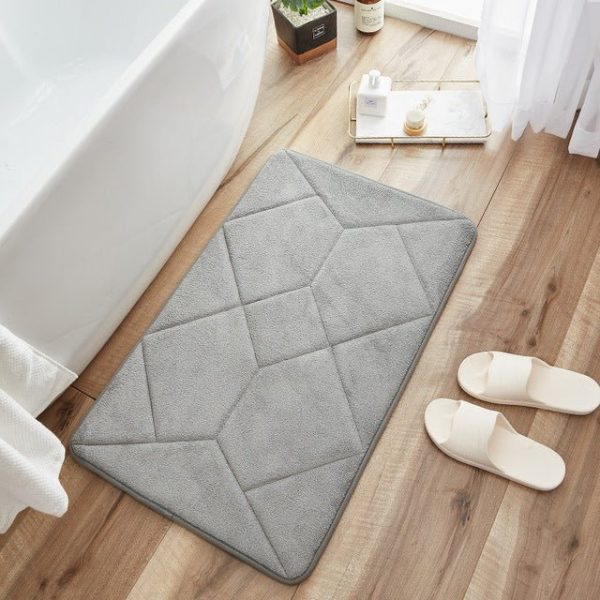 Bath and Shower Mats Memory Foam Bathroom Mat - Living Simply House