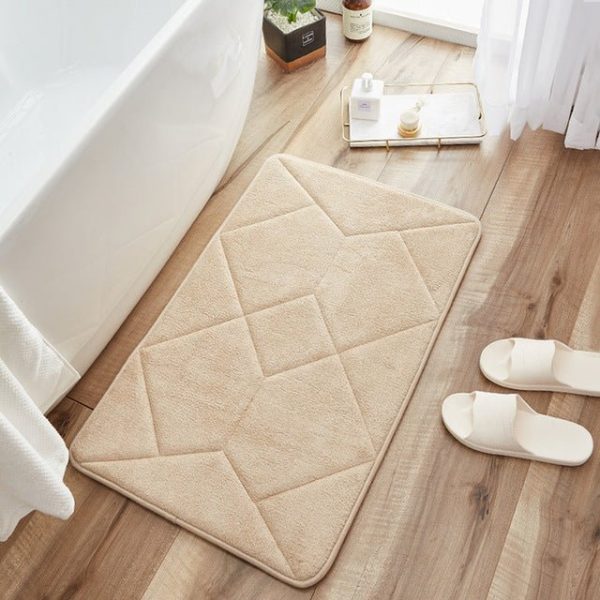 Bath and Shower Mats Memory Foam Bathroom Mat - Living Simply House