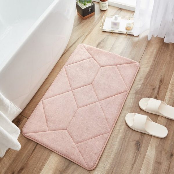 Bath and Shower Mats Memory Foam Bathroom Mat - Living Simply House