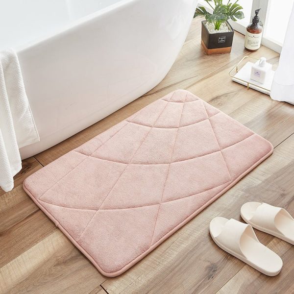 Bath and Shower Mats Memory Foam Bathroom Mat - Living Simply House