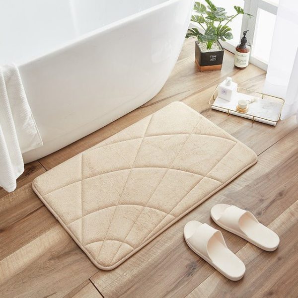 Bath and Shower Mats Memory Foam Bathroom Mat - Living Simply House