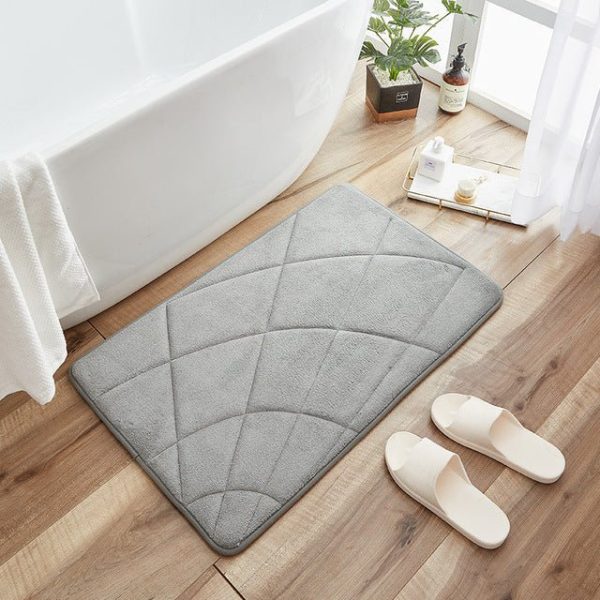 Bath and Shower Mats Memory Foam Bathroom Mat - Living Simply House