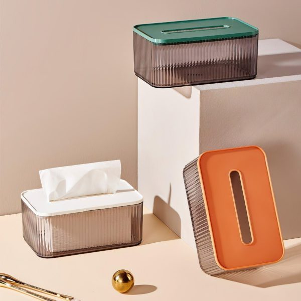 Accessories Modern Tissue Box - Living Simply House