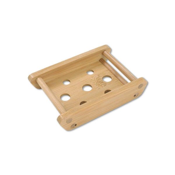 Bathroom Accessories Natural Bamboo Soap Dish - Living Simply House