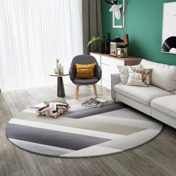 Rugs Nordic Circular Rug - Living Simply House