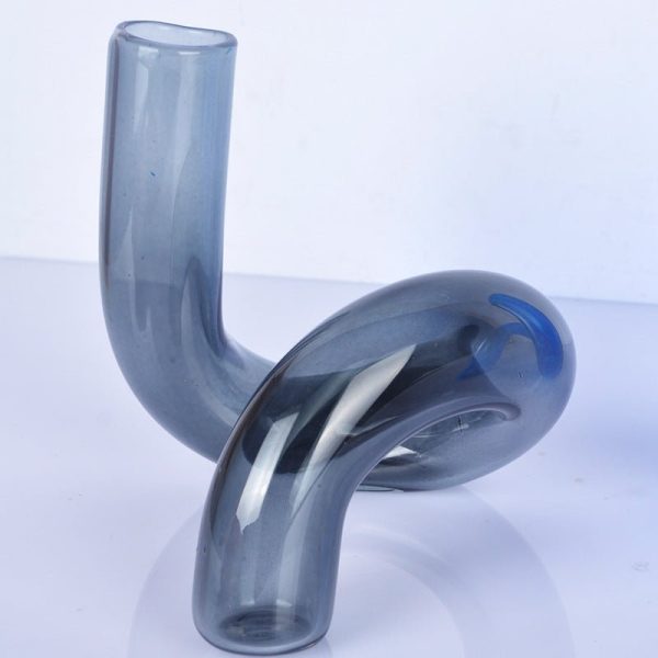 Vase Nordic Glass Twist Vase - Living Simply House