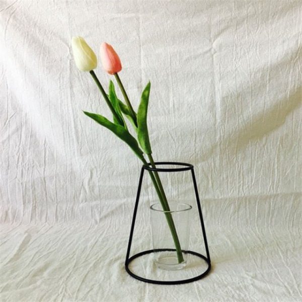 Vase Nordic Minimalist Wire Vases - Living Simply House