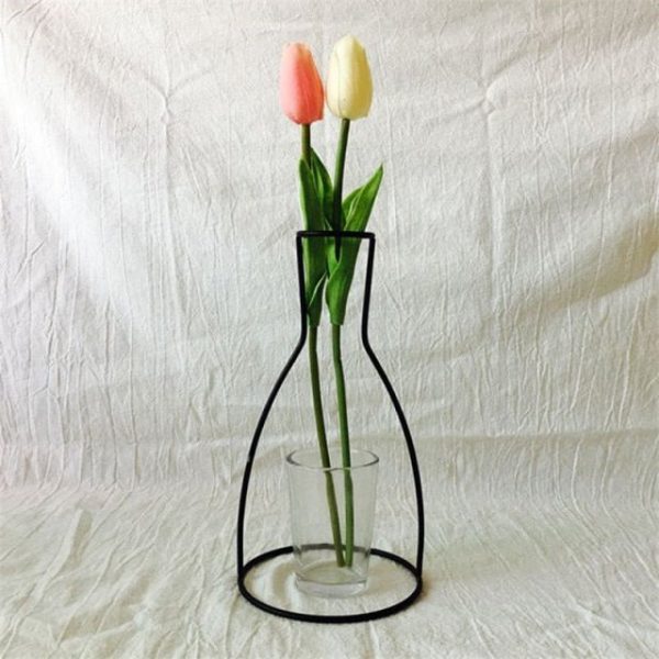 Vase Nordic Minimalist Wire Vases - Living Simply House