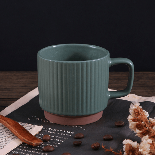 Drinksware Nordic Retro Ceramic Mug - Living Simply House