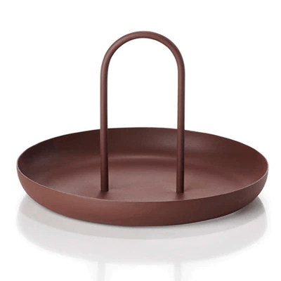 Ornamental Nordic Round Jewelry Tray - Living Simply House