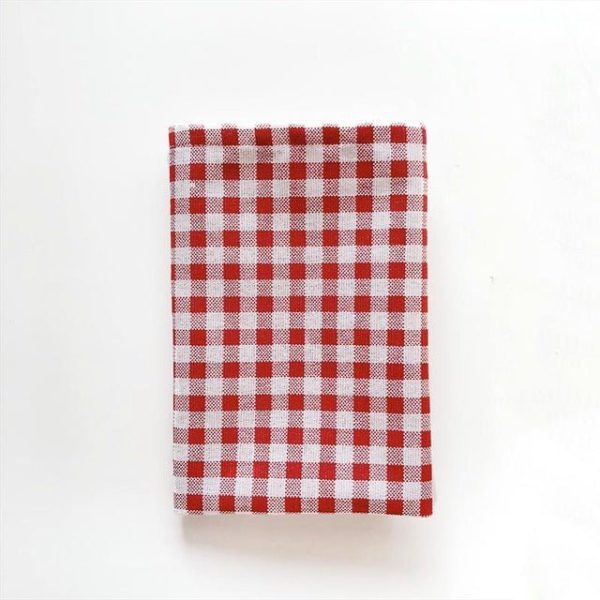 Napkins Plaid Cotton Napkins (1pc) - Living Simply House