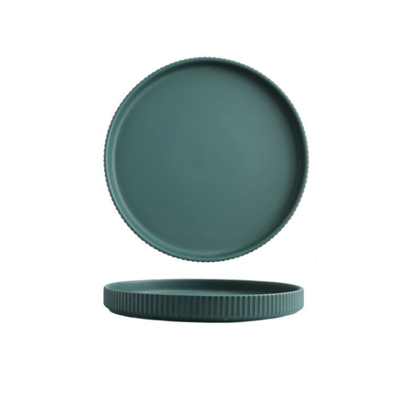 Crockery Ridged Edge Dinnerware - Living Simply House