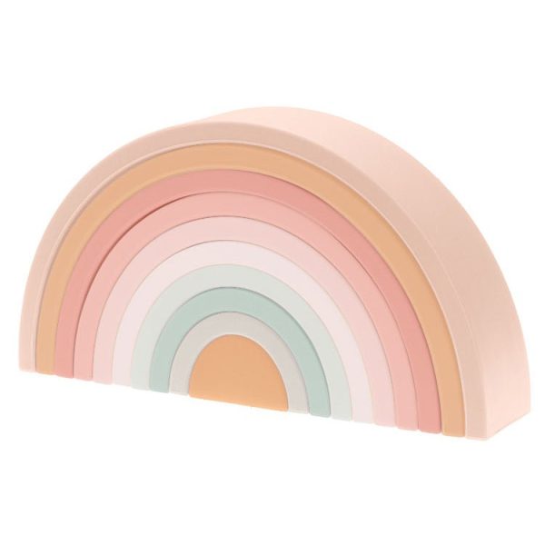 Children's Silicone Building Block Rainbow - Living Simply House