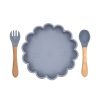 Children's Silicone Lion Plates - Living Simply House