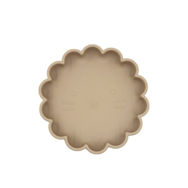 Children's Silicone Lion Plates - Living Simply House