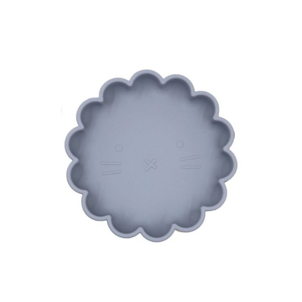 Children's Silicone Lion Plates - Living Simply House