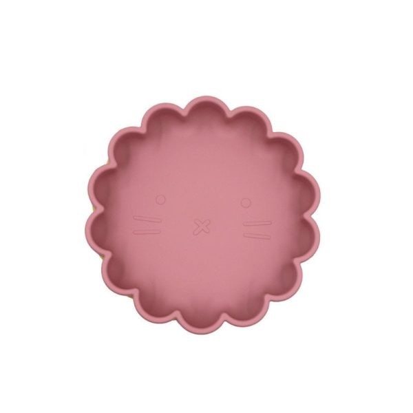 Children's Silicone Lion Plates - Living Simply House