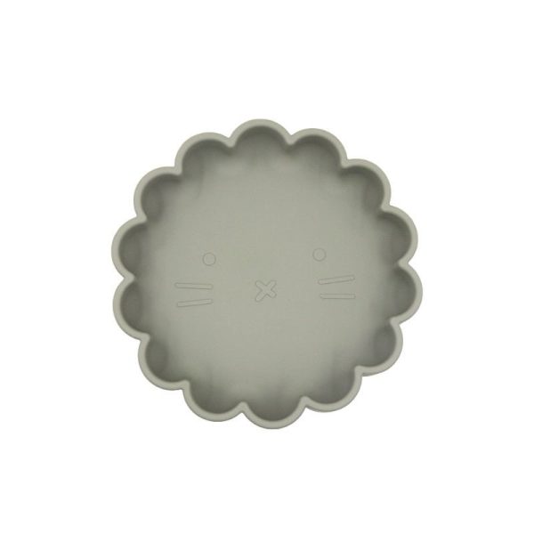 Children's Silicone Lion Plates - Living Simply House