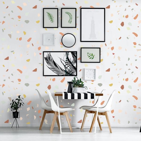 Children's Terrazzo Wall Stickers - Living Simply House