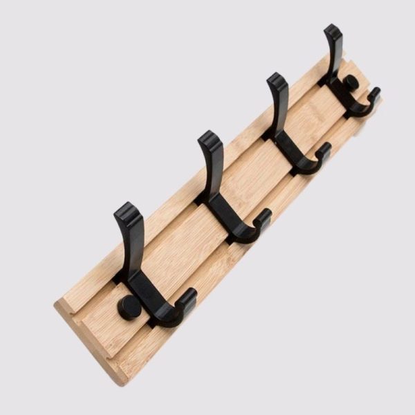 Wall Decor Wooden Wall Mounted Coat Rack - Living Simply House